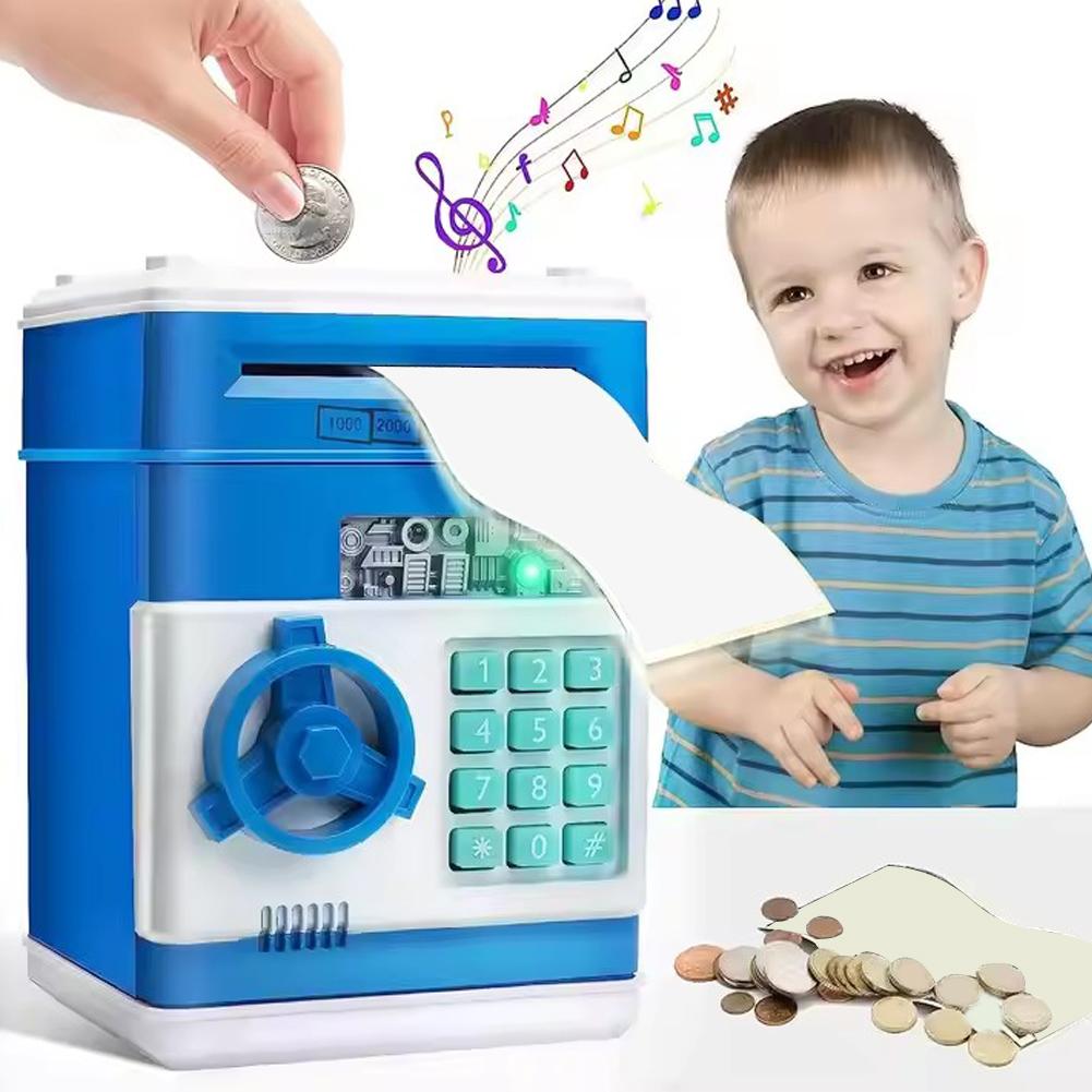 電子クリエイティブ貯金箱 パスワード付き ミニ金庫 マネーボ - Coin Operated Kiddie Ride のレビューと価格