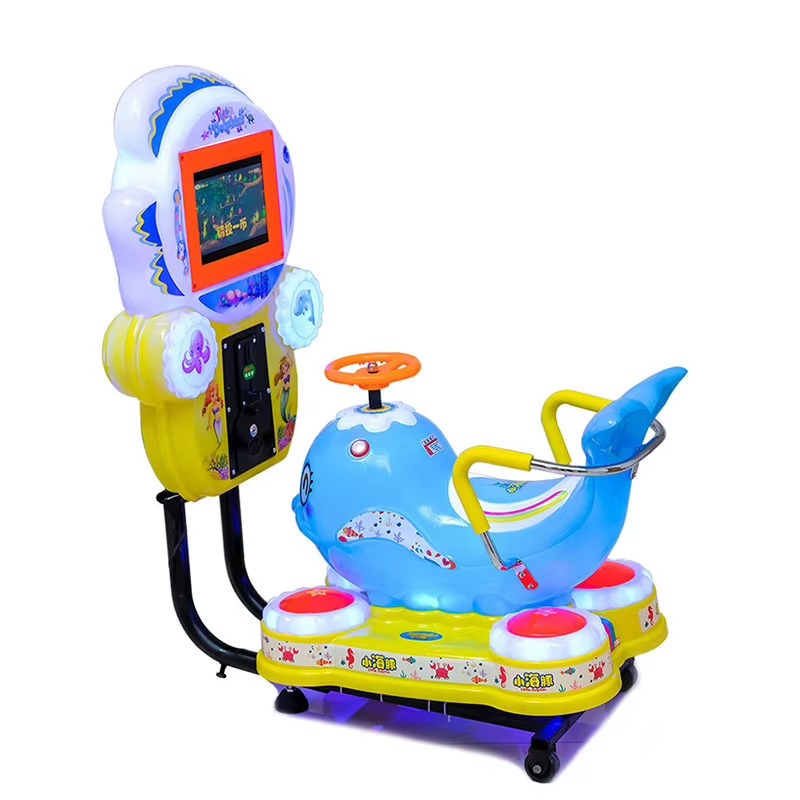 子供用コイン式MP5スクリーン搭載ロッキングカー、キッズスイ - Coin Operated Kiddie Ride のレビューと価格