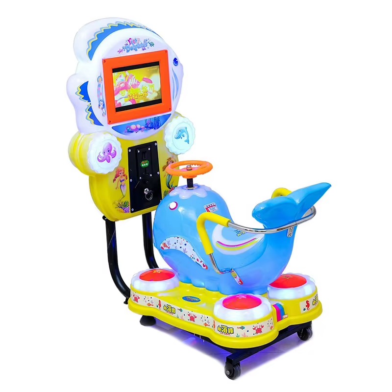 子供用コイン式MP5スクリーン搭載ロッキングカー、キッズスイ - Coin Operated Kiddie Ride のレビューと価格